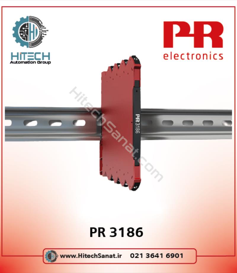 ترانسمیتر ایزولاتور PR 3186 برند PR ELECTRONICS